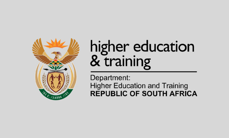 Four (4) Cleaner vacancies at the Department of Higher Education and Training 1 Four (4) Cleaner vacancies at the Department of Higher Education and Training
