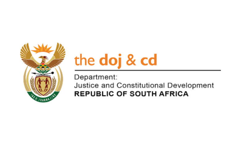 Entry Registry Clerk vacancy at Department of Justice and Constitutional Development 1 Entry Registry Clerk vacancy at Department of Justice and Constitutional Development